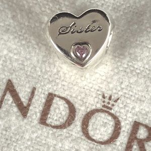 Authentic 100% Pandora Sister Charm-OBO